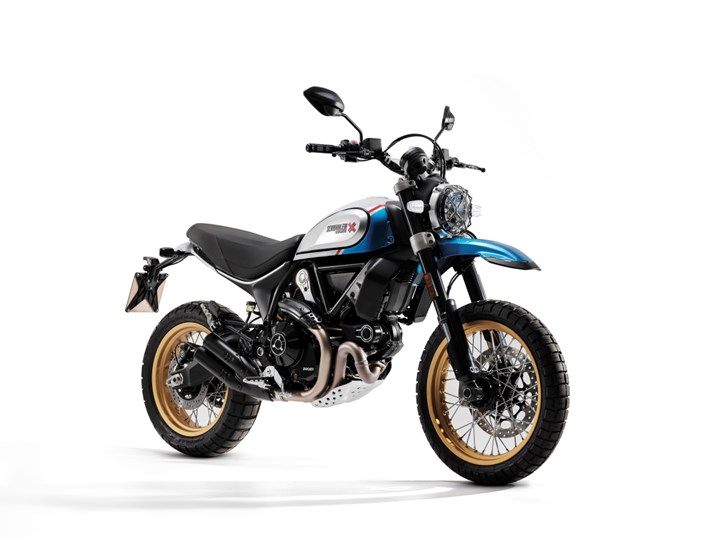 Scrambler Ducati Desert Sled Sparking Blue